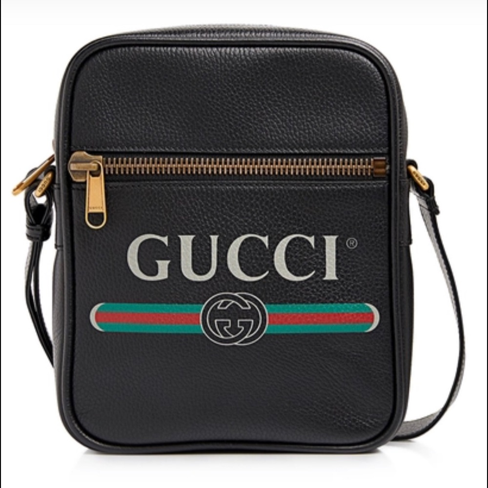 Gucci crossbody bag print size large